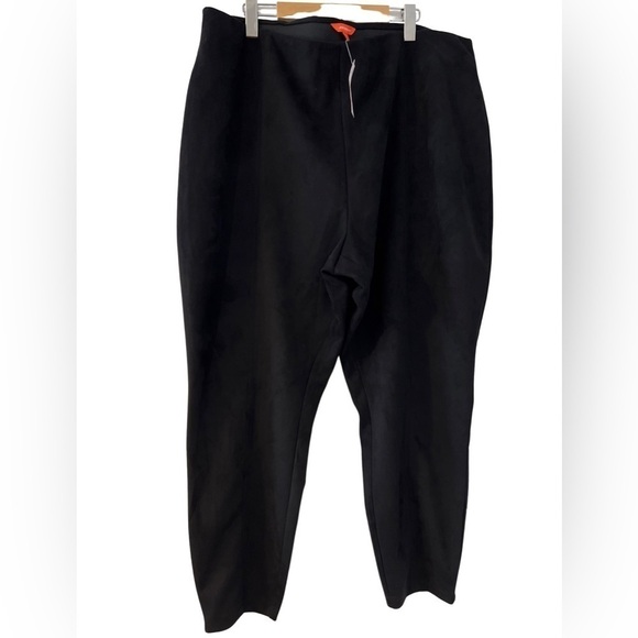 Joe fresh black suede-Like pants 2X soft figure flattering new with tags NWT - Picture 8 of 11